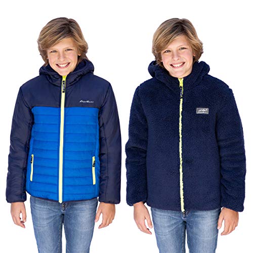 Image of Eddie Bauer Kids Reversible Plush Hoodie Jacket