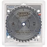 Draper DRA03637 Expert TCT Sägeblatt, 185 x 20 mm x 36 Zähne, Blau