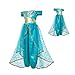Maoluo Vintage Girls Arabian Princess Costumes Dress Up Kids Halloween Party Fancy Cosplay Dress, 5-6 Years