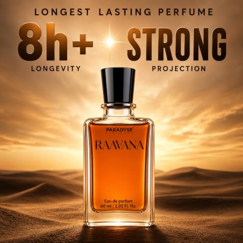 Image of Paradyse Perfumes Raavana: The Last Note | Unisex Eau de Parfum | Oud, Amber & Warm Spicy Oriental | Long-Lasting Night Out Scent | 60 ml