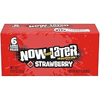 Vista 31 de Now & Later Original Taffy Chews Candy, piña, 0.93 onzas (paquete de 24)