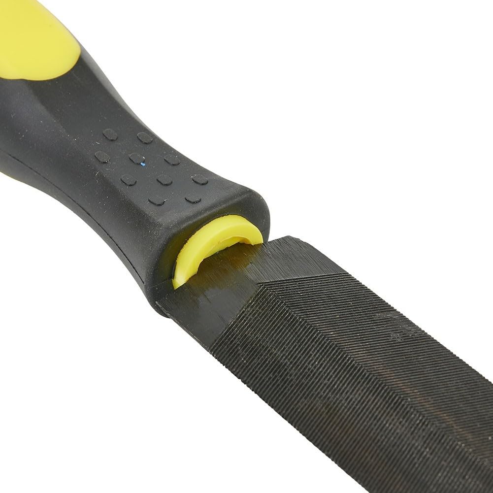 Lima per sega da potatura giardinaggio carpenteria, acciaio T12, manico TPR, 15,2 cm