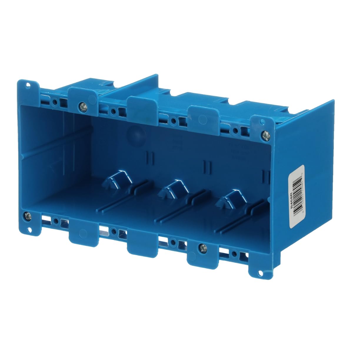 Carlon B468R Work Outlet Box, 4 Gang, 7.57-Inch Length by 2.89