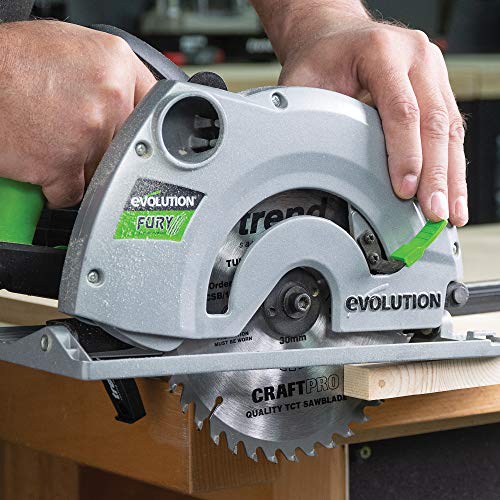 Trend Wood Cordless ATBR Circular Saw Blade, 190mm Diameter, 30mm Bore, 36 Teeth, 1.6mm Kerf, +25° Hook, TCT, Fine Finish, CSB/19036TC - Image 3