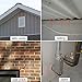 Steel Wool Fill Fabric DIY Kit, Hardware Cloth, Gap Blocker, Steel Wire Wool for Holes/Siding/Pipeline in Garage/House/Workshop (2 Pack x 10FT)