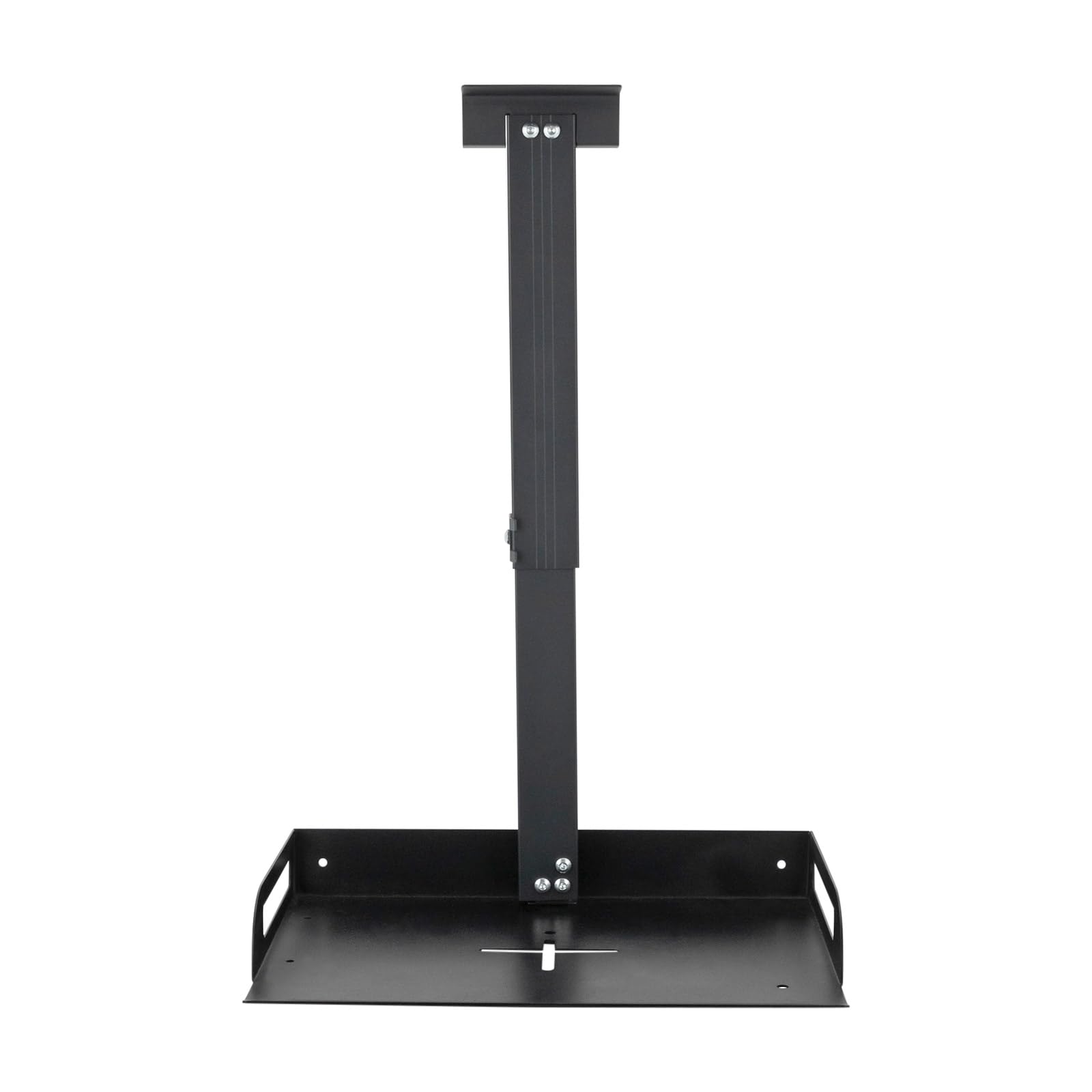 Supporto da soffitto per proiettore, supporto da soffitto per proiettore, supporto universale regolabile in altezza, proiettore proiettore per proiettori, videocamere, router (nero)