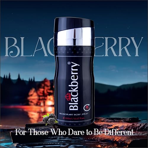 Image of St. Louis BlackBerry Original Blackberry Deodorant Spray 200ml Long Lasting Fresh Fragrance Unisex Deo Daily wear Deodorant