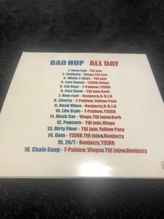 Amazon.co.jp: bad hop 1stアルバム : おもちゃ