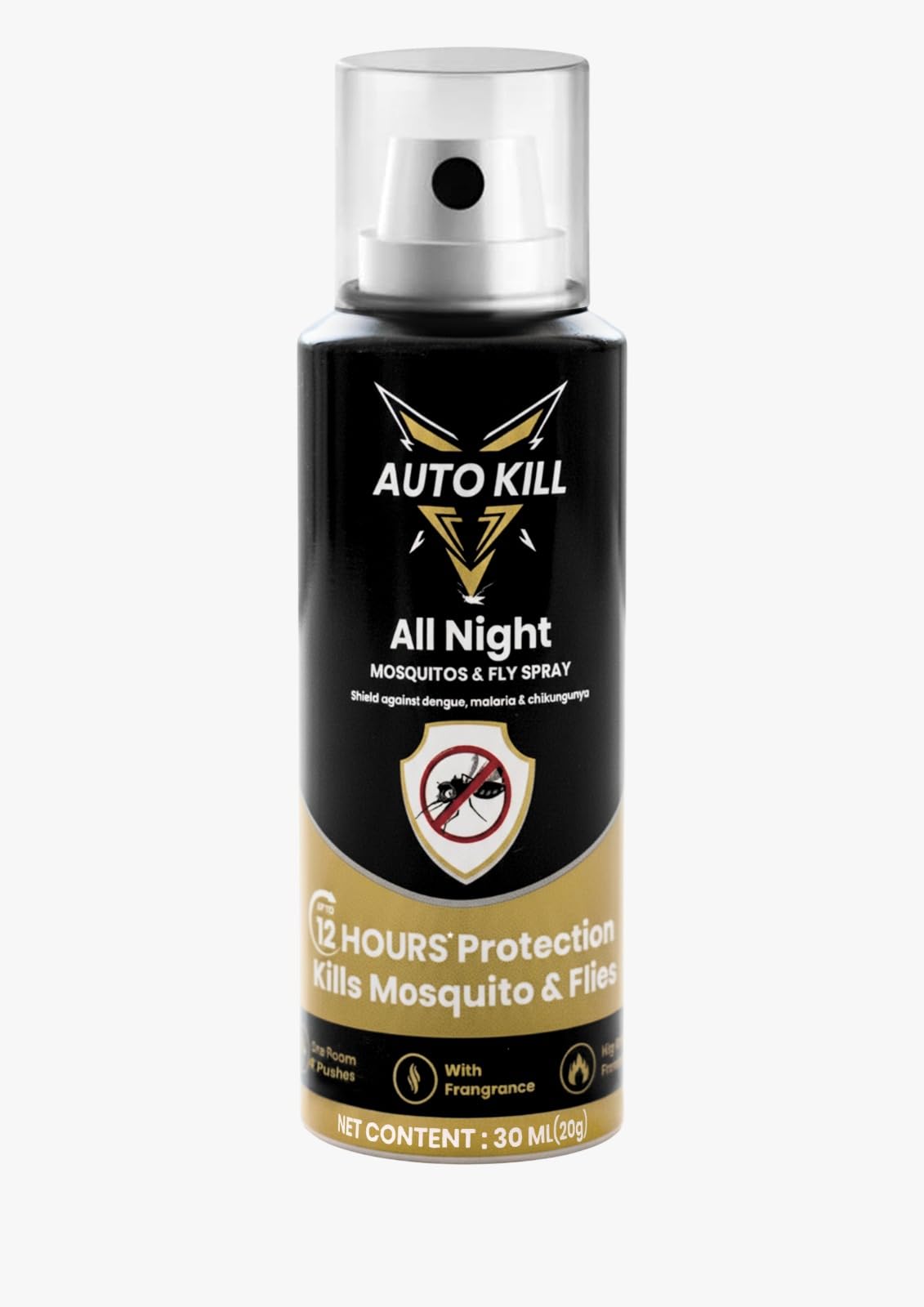 AUTO KILL All Night Spray, Mosquito and Flies Spary,Shield Against Gengue, Maleria and Chikungunia, 30 ml, Spary Form, Pack of 1-image-30