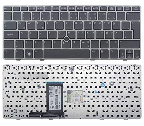 TravisLappy Keyboard for Hp EliteBook 2560, 2560p, 2570, 2570p, XB208AV Part No. 638512-001, 651390-001 with Mouse Stick