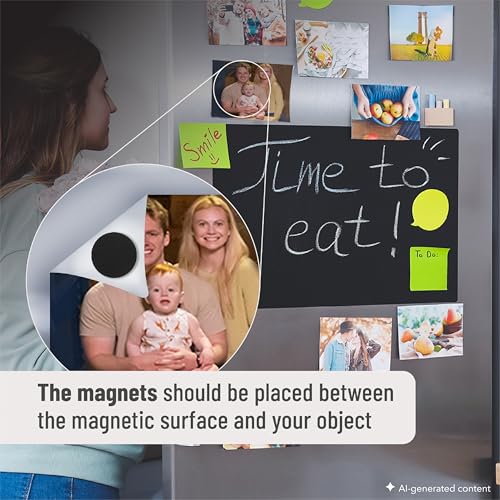 Image of Mr. Pen- Self Adhesive Magnet Dots, 240 pcs, Flexible and Extra Thin