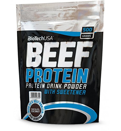 Preisvergleich Produktbild BioTech USA Beef Protein 500g - Vanilla-Cinnamon