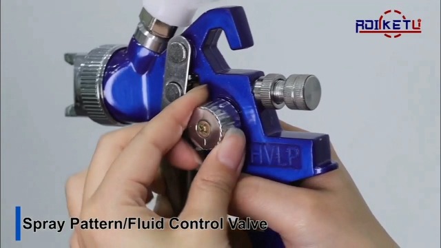 Kit Pistola De Pintura HVLP Con 4 Boquillas (1.4 A 2.5 Mm), Copa 600 Ml, Para Coches, Muebles Y Paredes