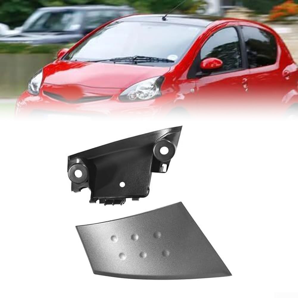 Couvercle de poignée de porte intérieure et support pour poignée de porte de voiture 107 pour Toyota - Accessoires Aygo, 74642-0H010 (gauche)