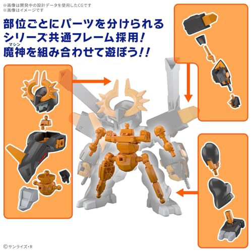Kit modelo Mashin Creator Wataru 05 Jyugonmaru miniatura 3