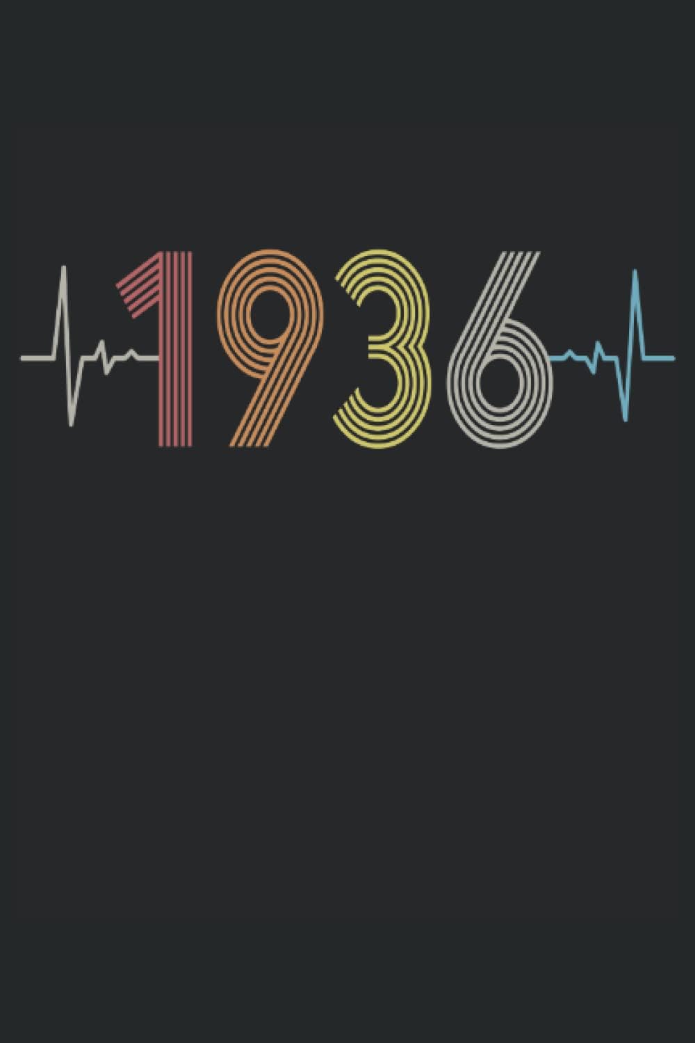 Heartbeat Birthday Born 1936 Year Vintage Heart Beat Frequency ECG: Puzzle Book - 100x SUDOKU MEDIUM - Funny Heart Line Birthday Gift, Vintage Retro, Mystery, Note, Book, Brain Jogging, Logic