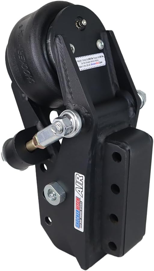 Shocker Air Trailer Tongue Mount - No Coupler, Vertical Channel Mount - No Coupler