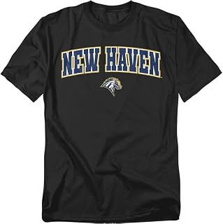 Official Collegiate Arch Logo Black Unisex Adult T Shirt Collection 3
