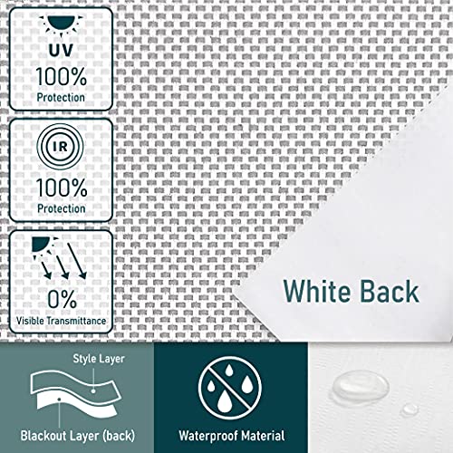 Xingxun High Precision Roller Shades Customized Color And Size Window Blinds With Lift Cord Manual Roller Blinds Guaranteed Accuracy In 0.1", Made In The Usa #TOP2