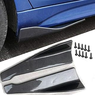 18.9inch/48cm Skirt Spoiler Rear Lip Rear Bumper Lip Lower Corner Valance Covers Splitter Spoilers Carbon Fiber…