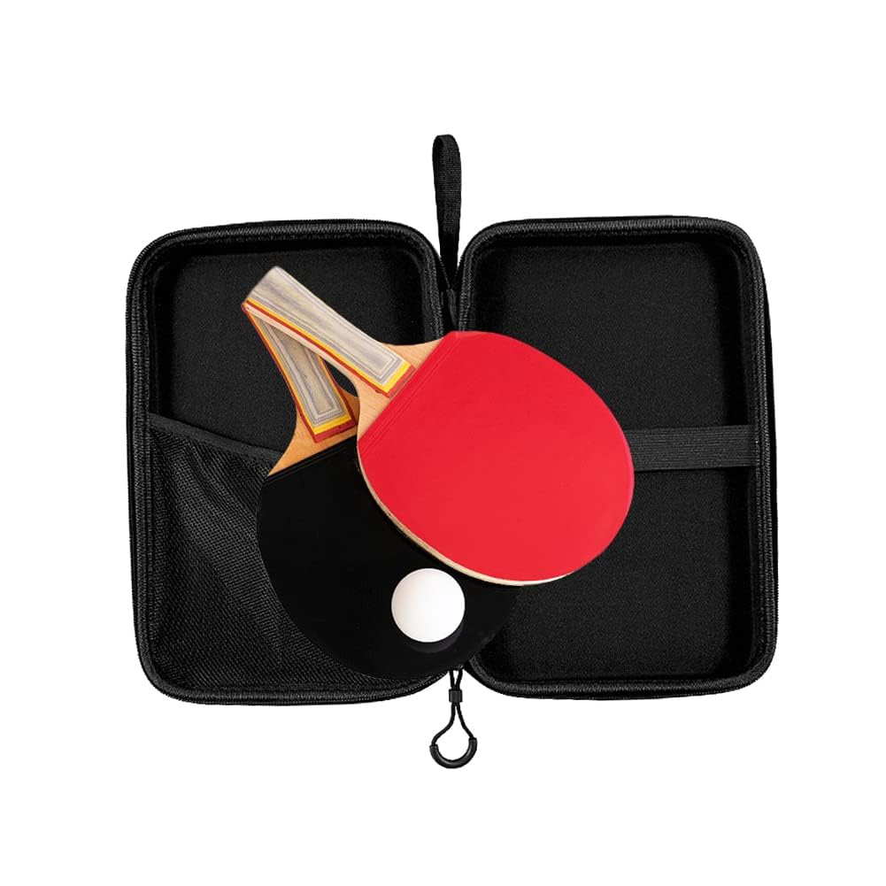 ZYWUOY Copertura per Mazze da per Ping Pong, Borsa per Mazze da per Ping Pong Custodia per Racchette da per Ping Pong con Custodia per Palline Copertura per Paddle da per Ping Pong