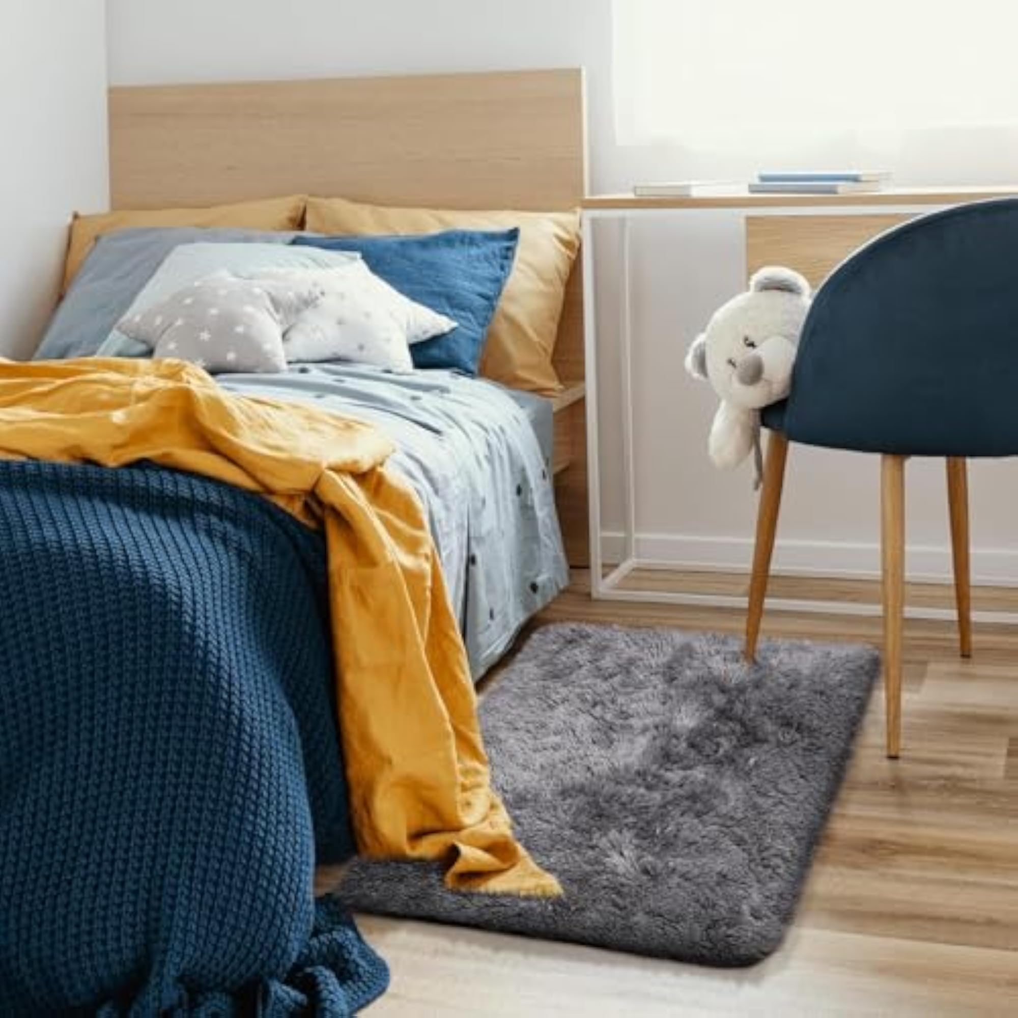 Microfiber Bath Mat, Anti-Slip and Quick Dry