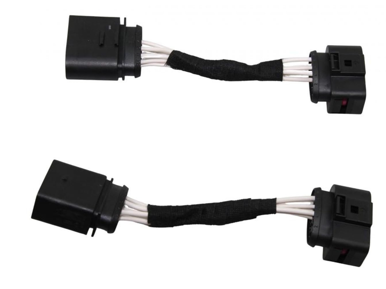 HZ-DESIGN Adaptador de conversión de xenón a halógeno para faros delanteros para VW Tiguan 5N a partir del año de modelo 2009