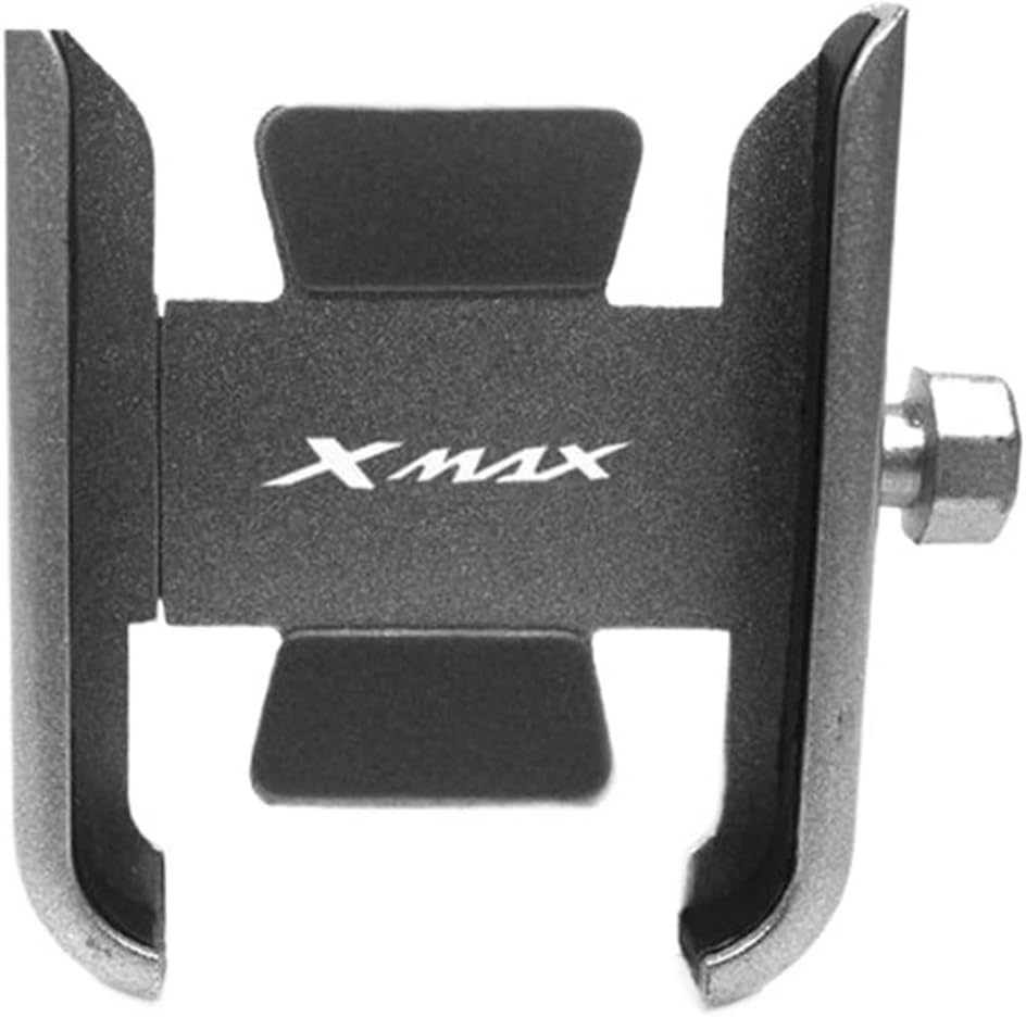 Motorcycle Accessories Handlebar Mobile Phone Holder GPS Stand Bracket for XMAX300 XMAX400 Xmax X-MAX 125 250(Silver)