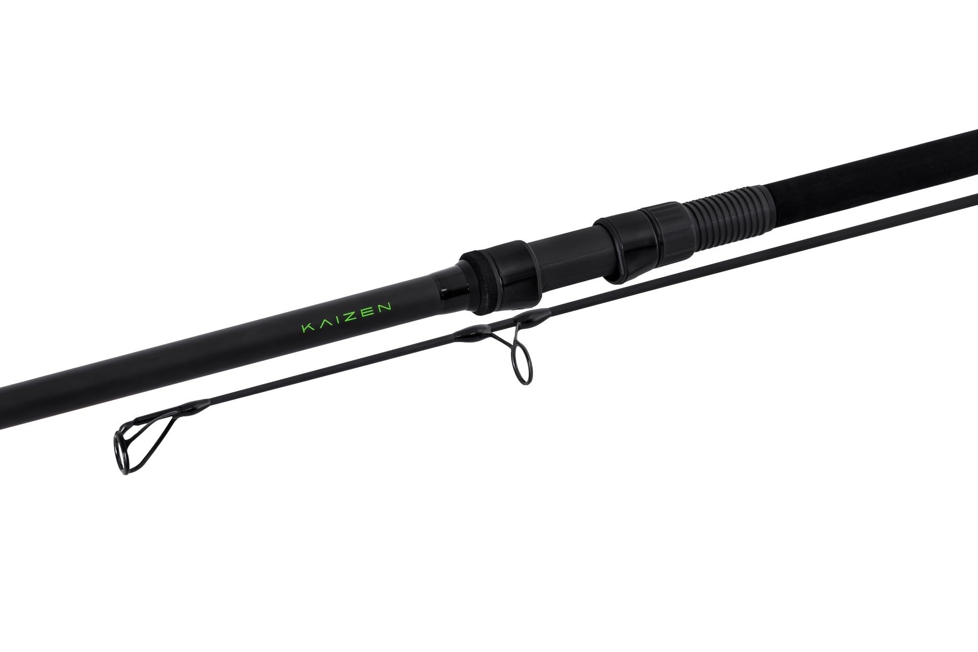 Korda Kaizen Green 12ft 6in Spod | Carp Fishing Rod | Casts Spods upto 8oz | Stainless ADAMAN Coated 50mm Butt and 16mm Tip Rings | Japanese Shrink Handle | DPS Style Reel Seat | Code KRD096
