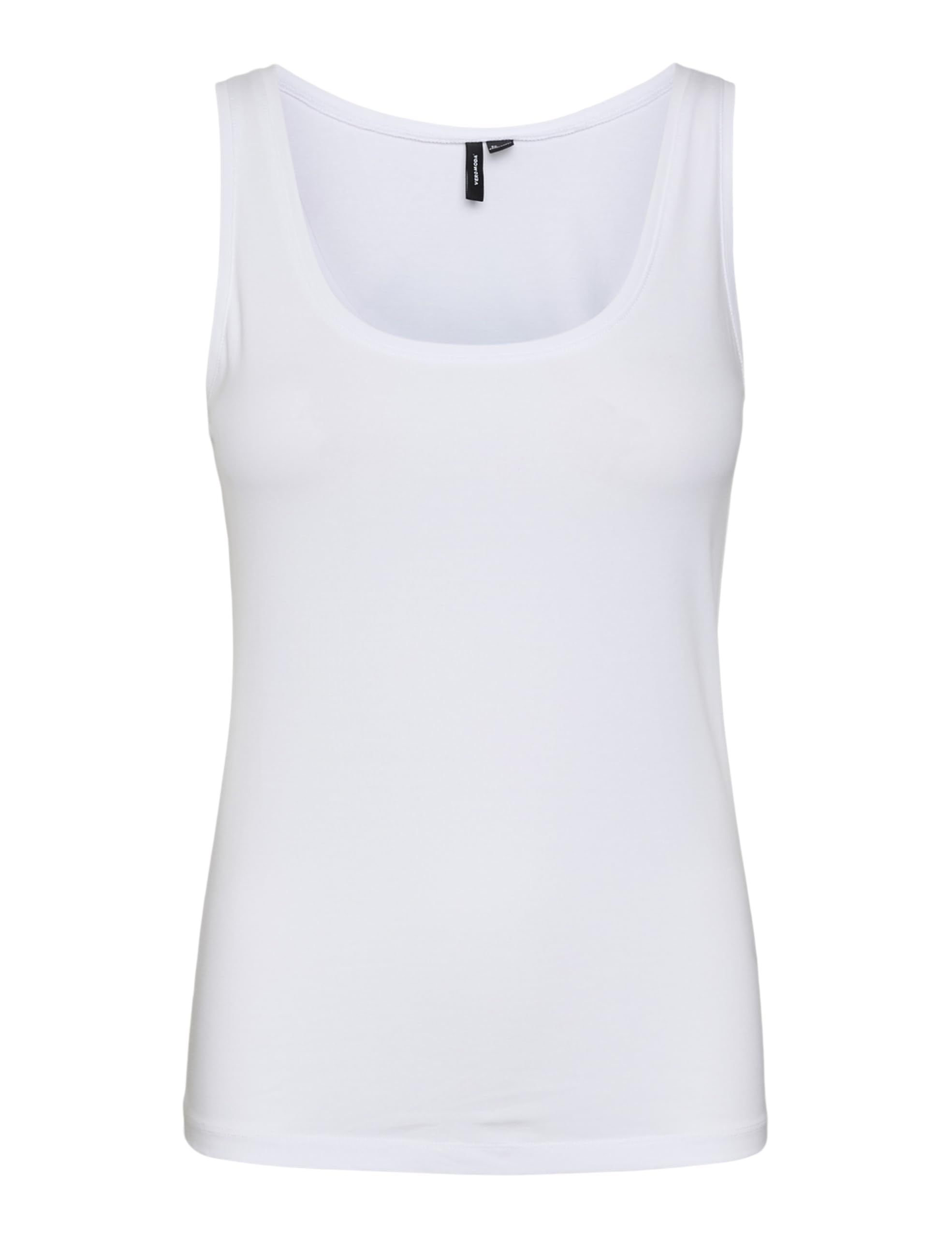 Vero Moda Women's White Lulu Tank Vest in Size 12, Sports Direct