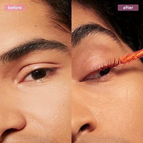 3INA MAKEUP - The Color Mascara 172 - Orange - with Vegetal Keratin - Volume and Lift Mascara for Sensitive Eyes - Image 4