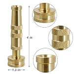 Triumpeek Solid Brass Hose Nozzle, 2 Packs - Image 3