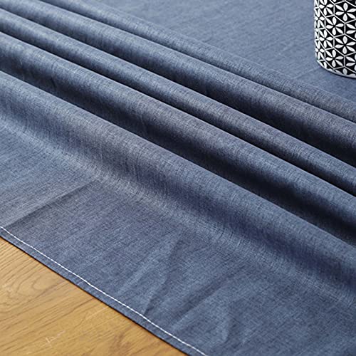 Nappe rectangulaire d'extérieur coton lin pour table de jardin - 3
