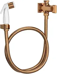 Ducha higiênica com registro e derivação Polo, Red Gold, Deca, 1984.GL33.ACT.RD