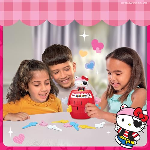 Image of TOMY Pop Up Hello Kitty Game - Family Action Game - 2-4 Players | Officially Licensed Sanrio Hello Kitty Game, Easy to Play Preschool Games, Family Game Night, Hello Kitty Toys, Ages 4 Years+