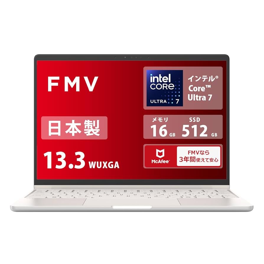 富士通 noteC スタンダード 富士通「FMV Note C（WC1-K1）」実機レビュー！ファンレスだから