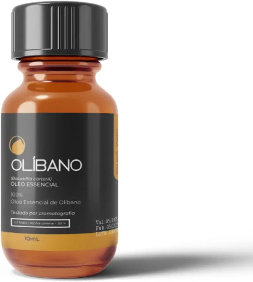 Óleo Essencial de Olíbano Frankincense Importado 100% Puro Tropfen 10 mL