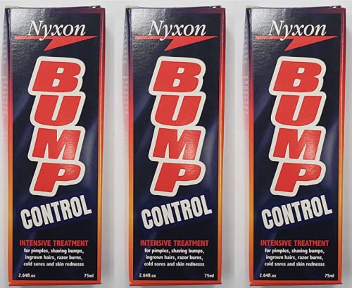 Nyxon Bump Control 75ml for Razor Bump Prevention New Packing X 3 PCS
