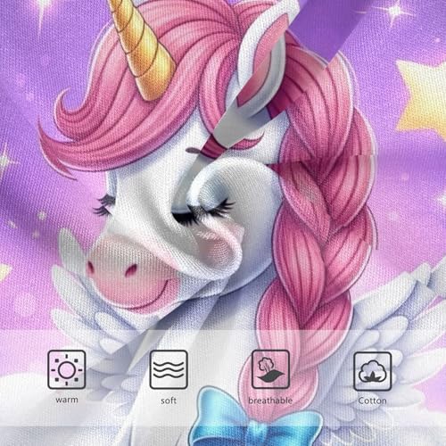 Cotton Toddler Girls Underwear Cute Pink Unicorn Purple Girl Panties Cute Florals Kids Briefs Undies 2t3