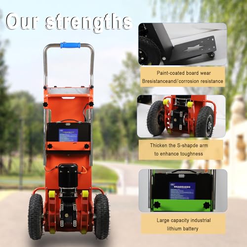 Lzhtime PJI01 Electric Stair Climbing Dolly, 1200W Powered Electric Stair Climbing Hand Trucks Dolly Cart thumb #4