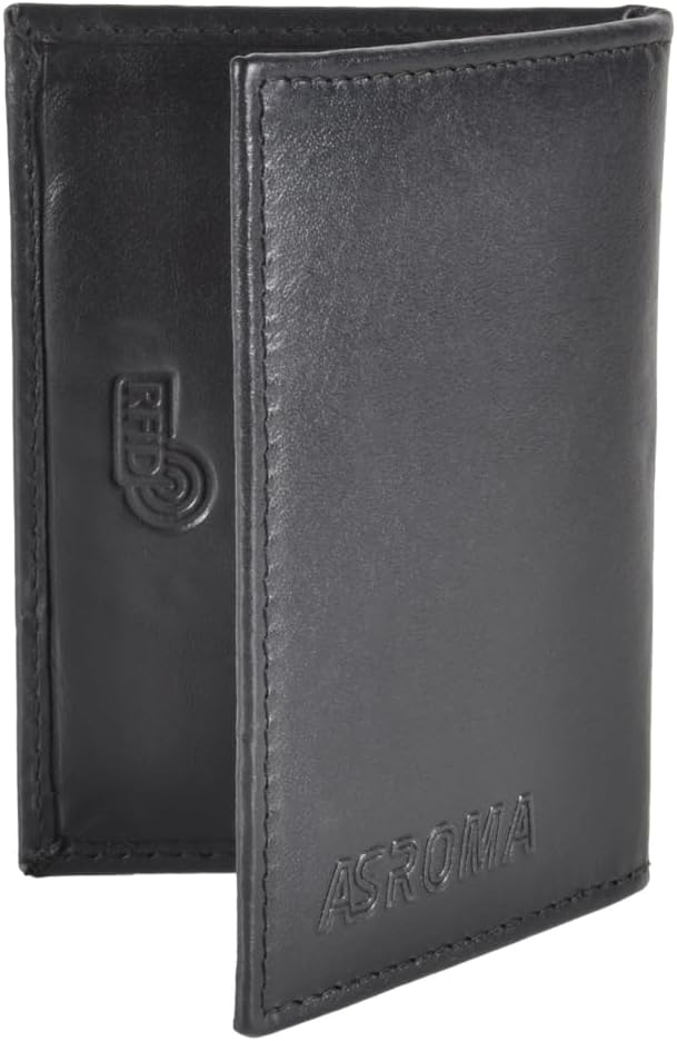 AS Roma Unisex 163648 Travel Accessory Wallet, Black