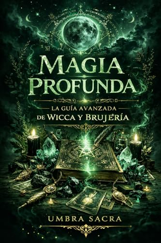 Magia Profunda: La Guía Avanzada de Wicca y Brujería: Tarot, Runas, Astrología, Magia con Deidades y Hechicería Avanzada para la Bruja Practicante (Umbra Sacra (ESP)) (Spanish Edition)