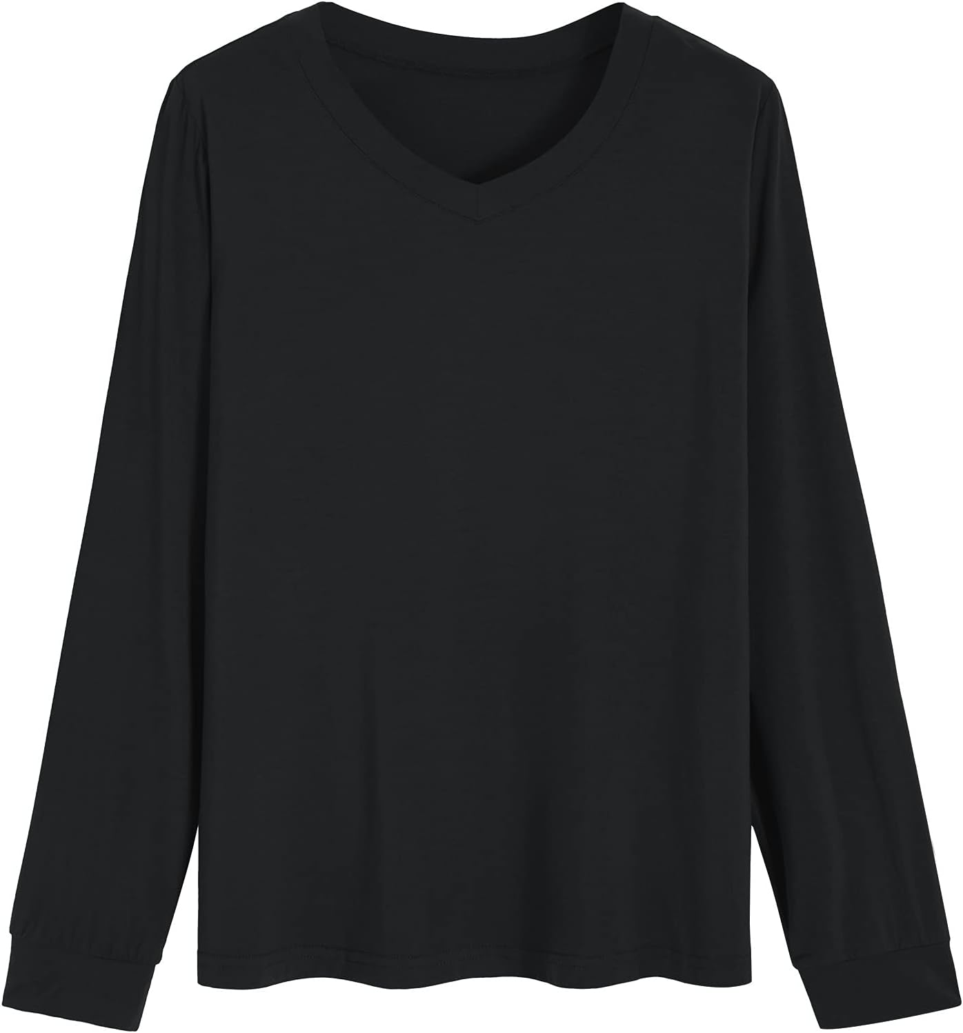 Latuza Women's Viscose Long Sleeves Top Jogger Pants Pajamas Set - Image 3