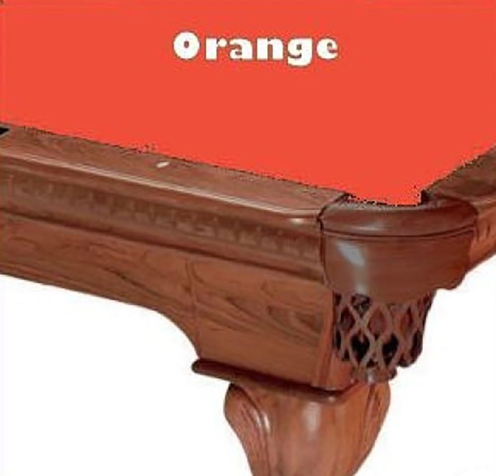 7' Orange ProLine Classic 303 Billiard Pool Table Cloth Felt