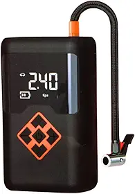 Mini Compressor de Ar Portátil Bomba De Ar E Calibrador De Pneu Recarregável Inteligente Inflador