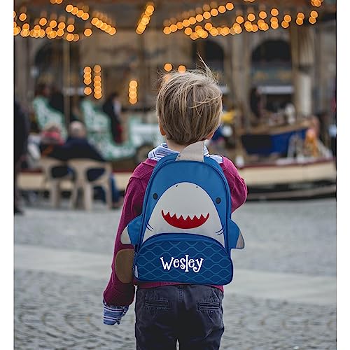 Stephen Joseph Kids Day Bag - Personalized Shoulder Bag - Shark Sidekick Tote - Back to School Travel Bag with Custom Name4