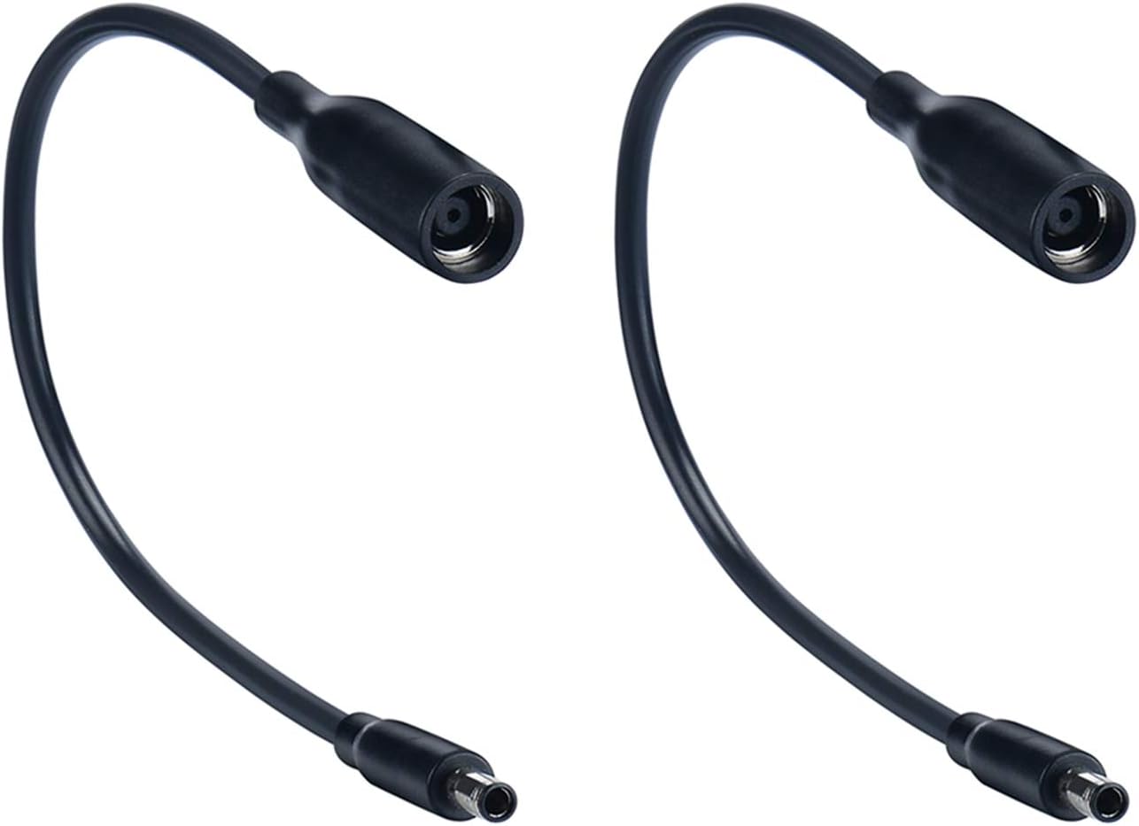 Iwlikey Dongle Tip Dc Power Converter Cable for D5g6m 0d5g6m Dell M3800 XPS 12 13 9350 3960 15 5930 5950 Inspiron 11 13 14 15 17 3000 5000 7000 [2 Pack]