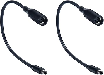 Iwlikey Dongle Tip Dc Power Converter Cable for D5g6m 0d5g6m Dell M3800 XPS 12 13 9350 3960 15 5930 5950 11 13 14 15 17 3000 5000 7000 [2 Pack]