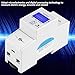 Single Phase Energy Meter 5-80A 230V 50Hz Electric KWh Meter LCD Energy Meter Watt Meter, DDS015 Single Phase Din Rail KWH Energy Meter