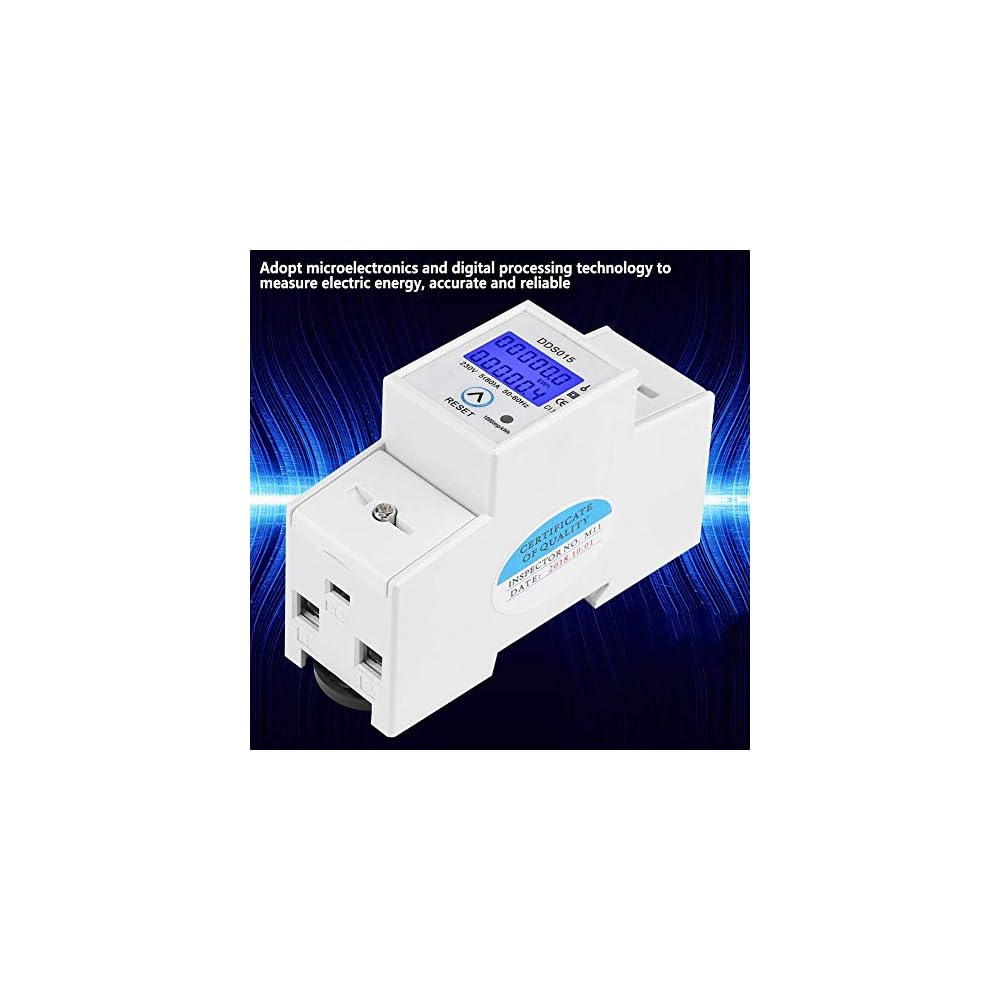 RI D35 100 C SINGLE PHASE MULTIFUNCTION ENERGY METER – Digital - View #4